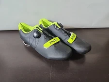 Speed Unisex Microtex Cycling Bike Shoes Size 12