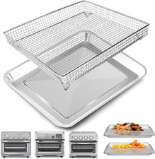 Bandeja de cesta de freidora de aire de repuesto para cuisinart TOA-60 TOA-65 TOA-70 tostadora de aire