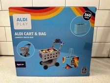 ALDI Play Cart Bag Set 360 Pieces Toy Shopping Cart New in Box Not Lego Blocks
