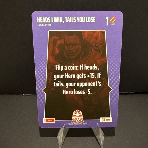 Bo Jackson Battle Arena - Heads I Win, Tails You Lose 1 -PL-37