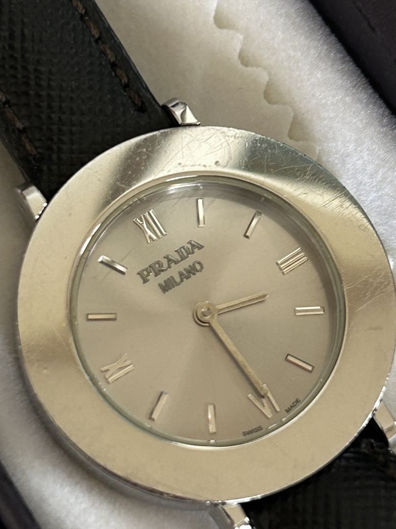 Prada Analog Quartz Women Watch Accessories Vintage 273531073 thumbnail 4