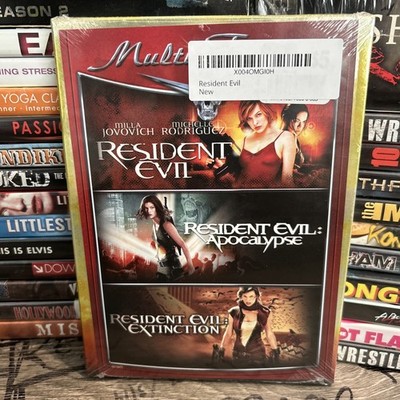 Resident Evil/Resident Evil: Apocalypse/Resident Evil: Extinction (DVD 2008) - E