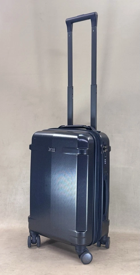 HARTMANN CENTURY DELUXE 20" CARRY ON SPINNER Expandable GUNMETAL BLACK Suitcase - Image 2 of 4