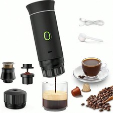 3-In-1 Portable Espresso Maker, Mini Coffee Maker For Travel, Self-Heating-Zenga