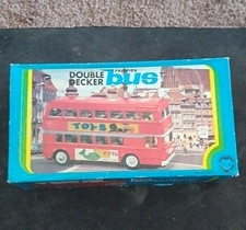 Double Decker London Bus Friction Toy, Made in China, MPN 544, Ages 3