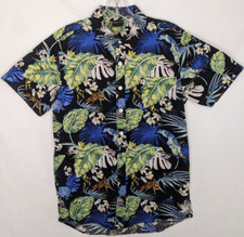 Disney Pixar A Bugs Life Hawaiian Button Down Small All Over Print Shirt Small