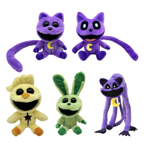 New 2024 Smiling Critters Catnap Figure Plush Doll Hoppy Hopscotch gift Toy - Afbeelding 1 van 21