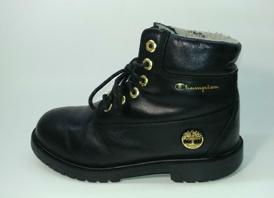 timberland champion boots black