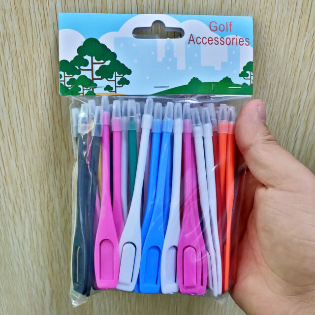 50pcs Multicolor Plastic Golf Acces Scoring Golf Scoring Pen Scoring New Pencil