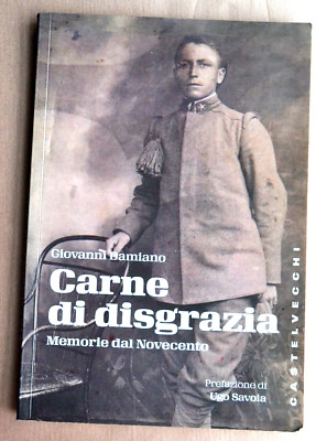 Giovanni Damiano: Fleisch des Unglücks 2015 Castelvecchi 1. Weltkrieg WW1