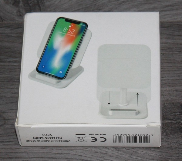 52311 Wireless Charging Stand Weiß Ladestation-image