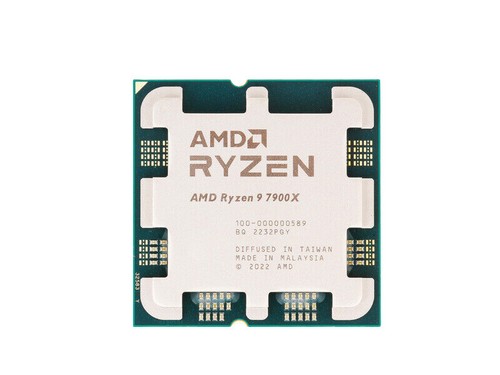AMD Ryzen 9 7900x Processor (5.6 GHz, 12 Cores, LGA 1718/Socket AM5) Tray - 100-000000589