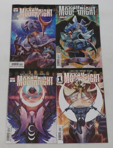 Phases of the Moon Knight #1-4 VF/NM complete series Marc Spector Marvel 2 3