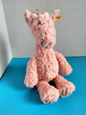 Steiff Giselle Giraffe PINK 12  Stuffed Plush Animal Baby /Toddler Toy