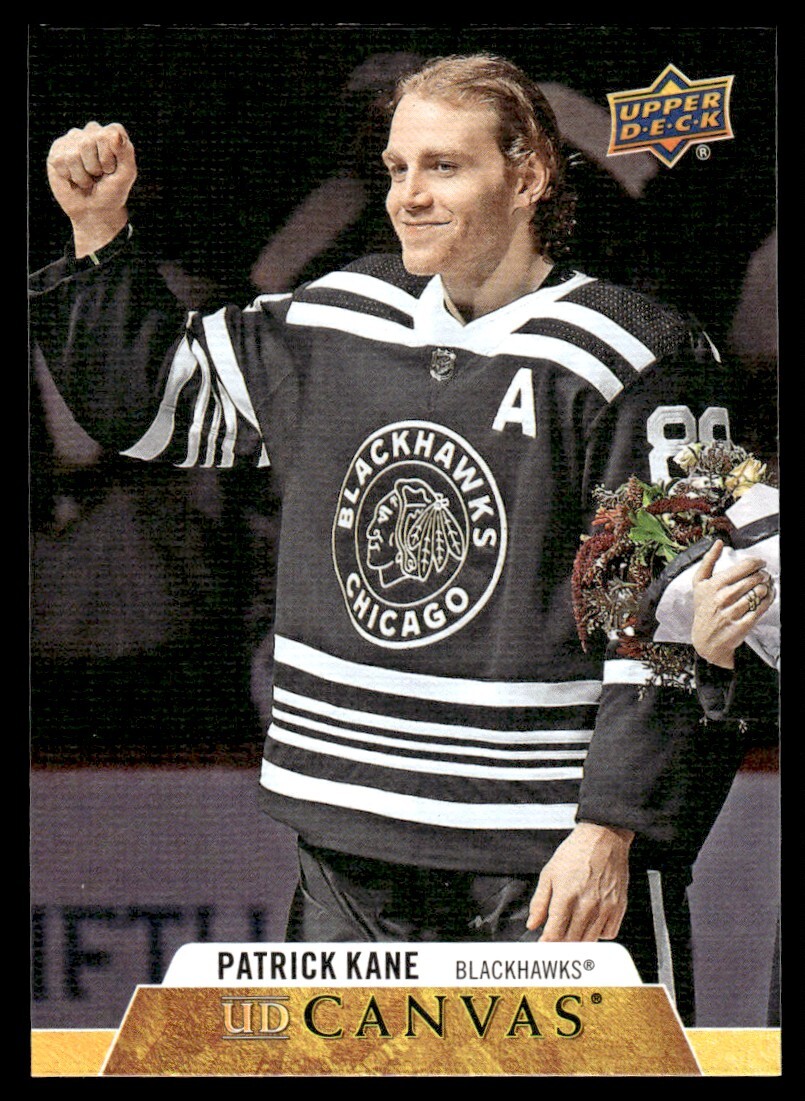 Patrick Kane 2020-21 Upper Deck UD Canvas #C17 Hockey Card Chicago Blackhawks