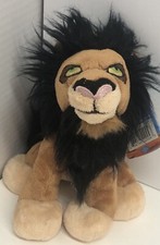Disney Just Play The Lion King Scar 6" Plush With Tag
