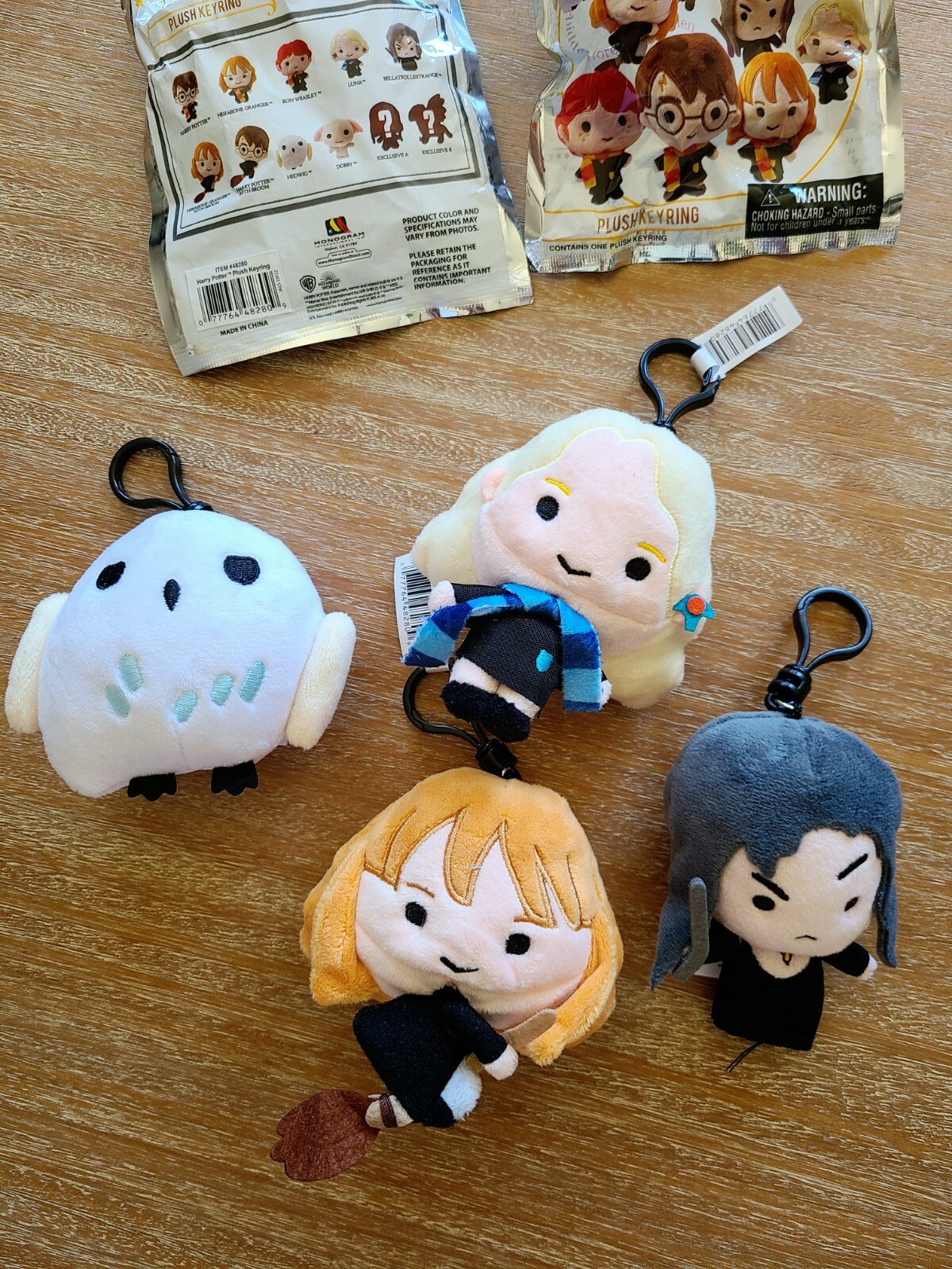 Harry Potter Plush Key Ring Blind Bag - Large, Multi Color, Model 48280