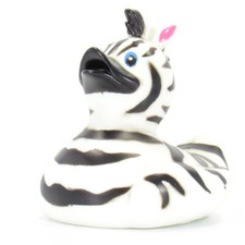 Zebra Rubber Duck