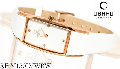 OBAKU V150LVWRW Luxus sportlich  Modern  Damen Uhr Dänisch designe  