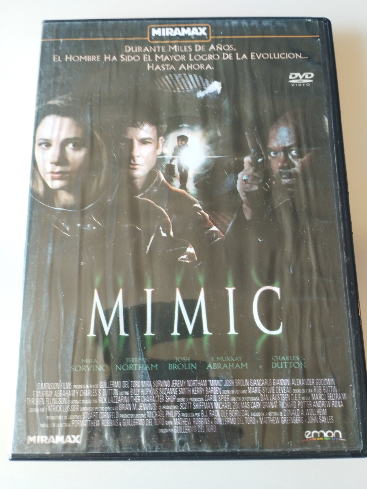 Mimic Mira Sorvino Guillermo del Toro - DVD Region 2 Spanish English Am