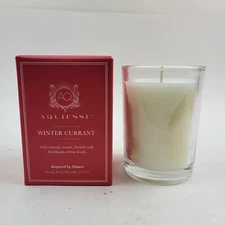Aquiesse Winter Currant Luxury Scented Candle 6.5oz. Inspired by Nature