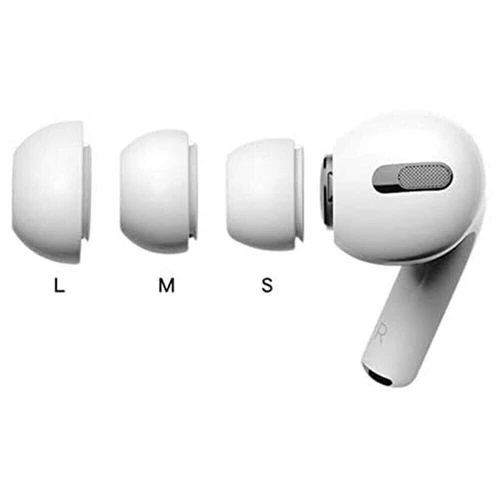 Soft Silicone  Ear Tips Ear Plug Earbuds Airpods Pro 1st / 2nd Generation  Cover - Picture 4 of 12