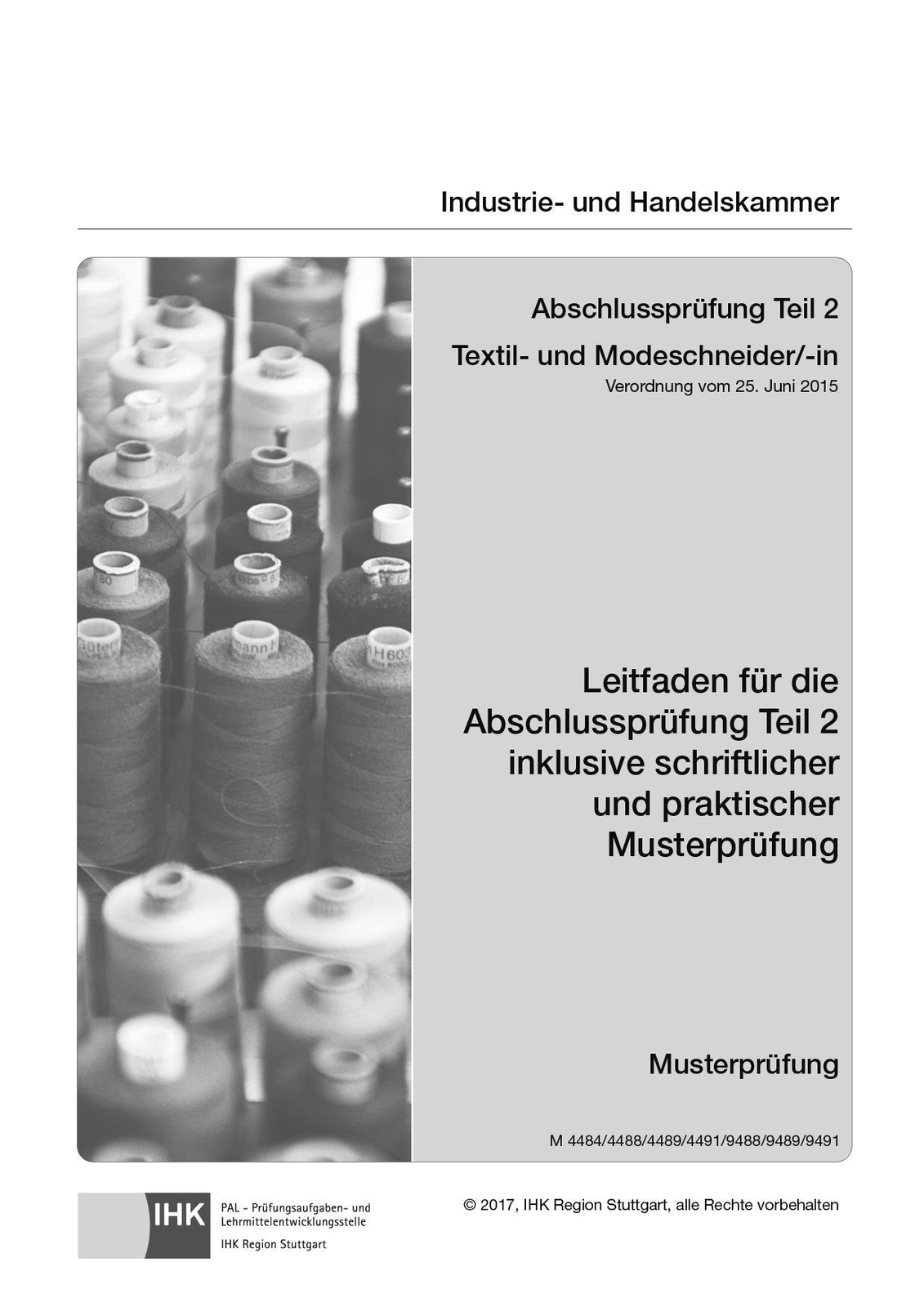 Thumbnail - Textil- Und Modeschneider/-in. Abschlussprüfung Teil 2 | Taschenbuch |
