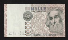 Billete Italia, 1000 liras 1982, P-109, AUNC
