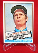 Darrel Chaney Sports Extra 1976 Baseball Card TOPPS #259T EX-MT