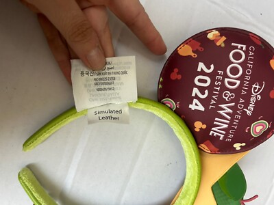 Disney Food and Wine 2024 Festival Loungefly Ears 2024 EPCOT International Food & Wine Festival Loungefly Ears  main image 2