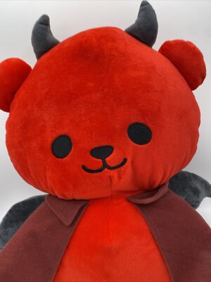 Fukuya Stuffed Bear Devil Big Plush 14