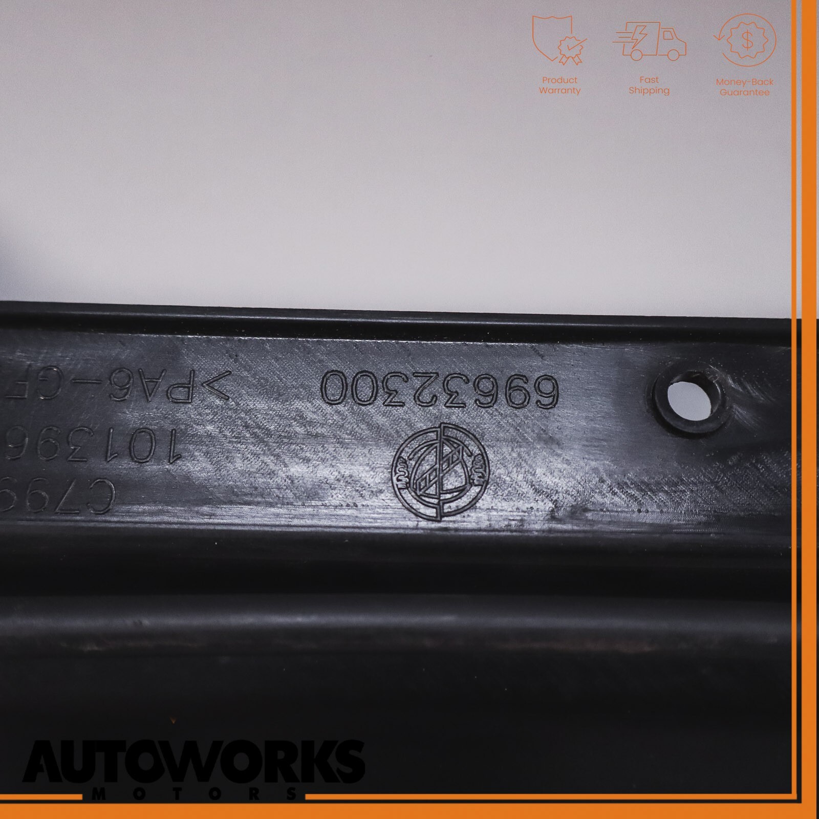 07-11 Maserati Quattroporte M139 Under Windshield Cowl Cover Trim Panel OEM