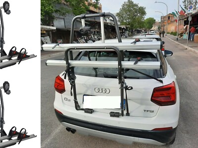 FAHRRADTRÄGER HINTEN STAND UP 2 SCHIENEN FÜR AUDI Q2 BJ 2017 FAHRRAD HERREN DAMEN