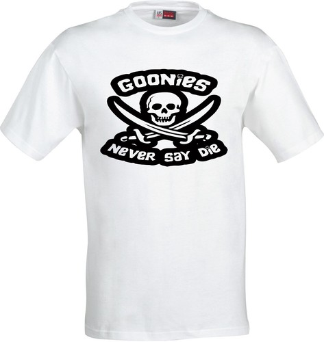 Goonies Never say Die funny xmas cotton t shirt - Picture 3 of 3