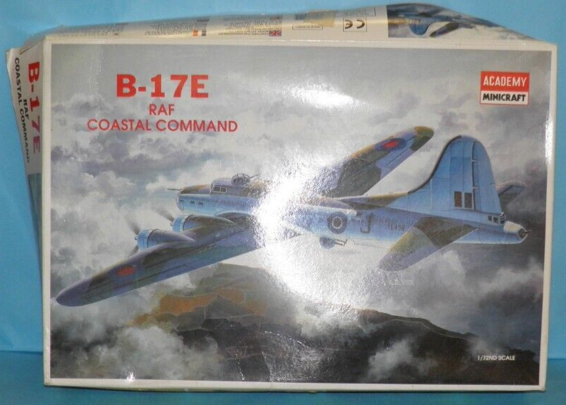 航空機・ヘリコプター Academy Boeing B-17E RAF Coastal 1/72 Academy Boeing B-17E RAF Coastal Command Model Kit #A | eBay