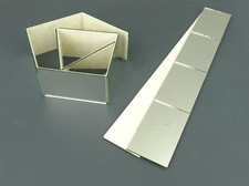 1 Meter of Mirror Tiles on Cloth Backing. Lot 11