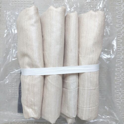 NWT! Quince Raw Silk Sand Blackout Curtains Set Of 2! 48"x108" (A13) - Picture 8 of 13