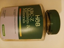 ABC - Z MULTIVITAMIN  MINERALS TABLETS- HOLLANDS  BARRETS- 120 PACK-