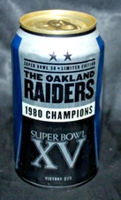 BUD LIGHT (NFL) - 2015 - 1980 Champions Oakland Raiders - Super Bowl XV