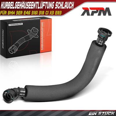 Kurbelgehäuseentlüftung Schlauch für BMW 3er E46 316i 318 Ci X3 E83 2000-2011
