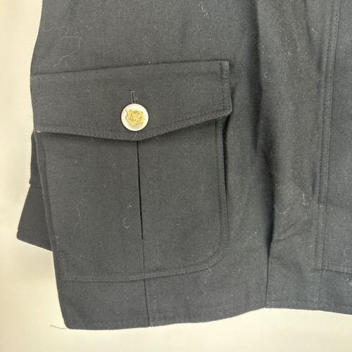 Vintage Dorene Jacket 70s 80s Size 20 Black Brown Beige Check 100% Pure New Wool - Picture 5 of 12