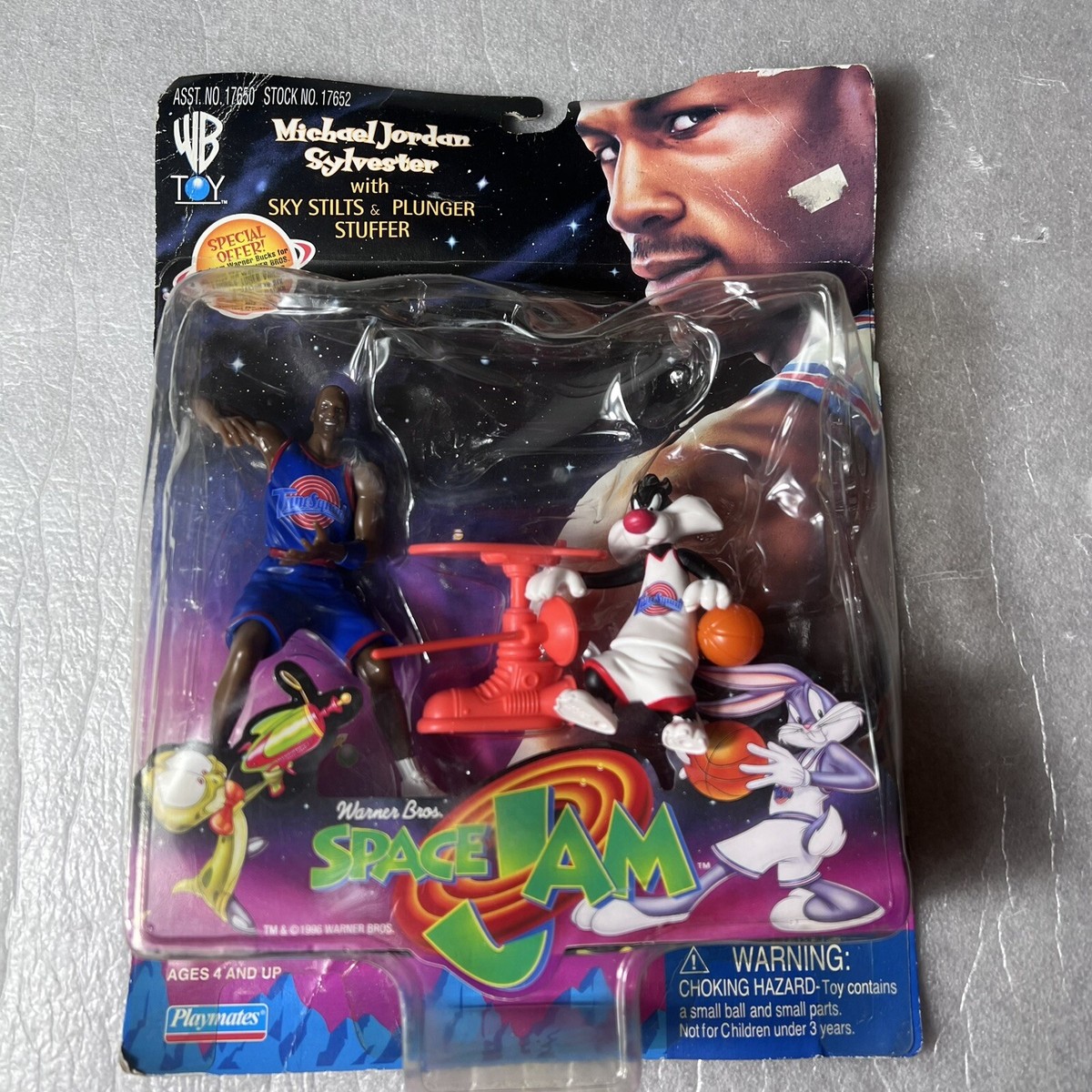 Space Jam Michael Jordan Sylvester Action Figure - Sky Stilts