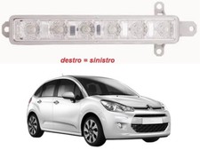 FANALE ANTERIORE LUCE DIURNA A LED CITROEN C3 2013-2016 NUOVO