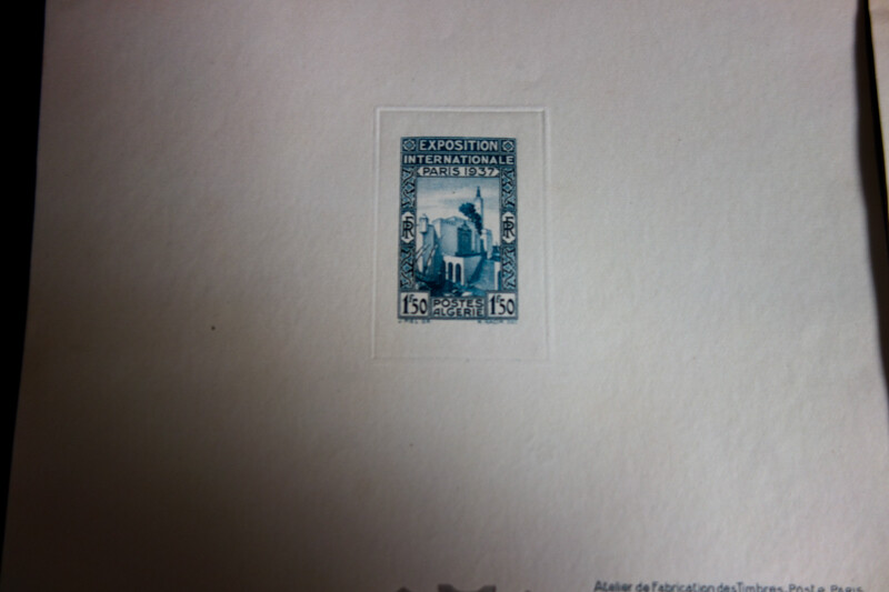 Algeria Stamps Rare Set Large Deluxe Proofs all 4 values various