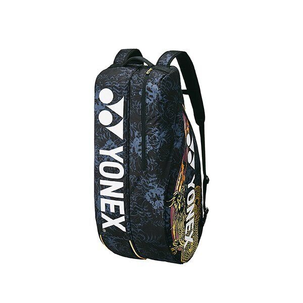 YONEX Tennis Osaka Pro Racket bag 6 BAGN02R Black For 6 YONEX Tennis Osaka Pro Racket bag 6 BAGN02R Black For 6