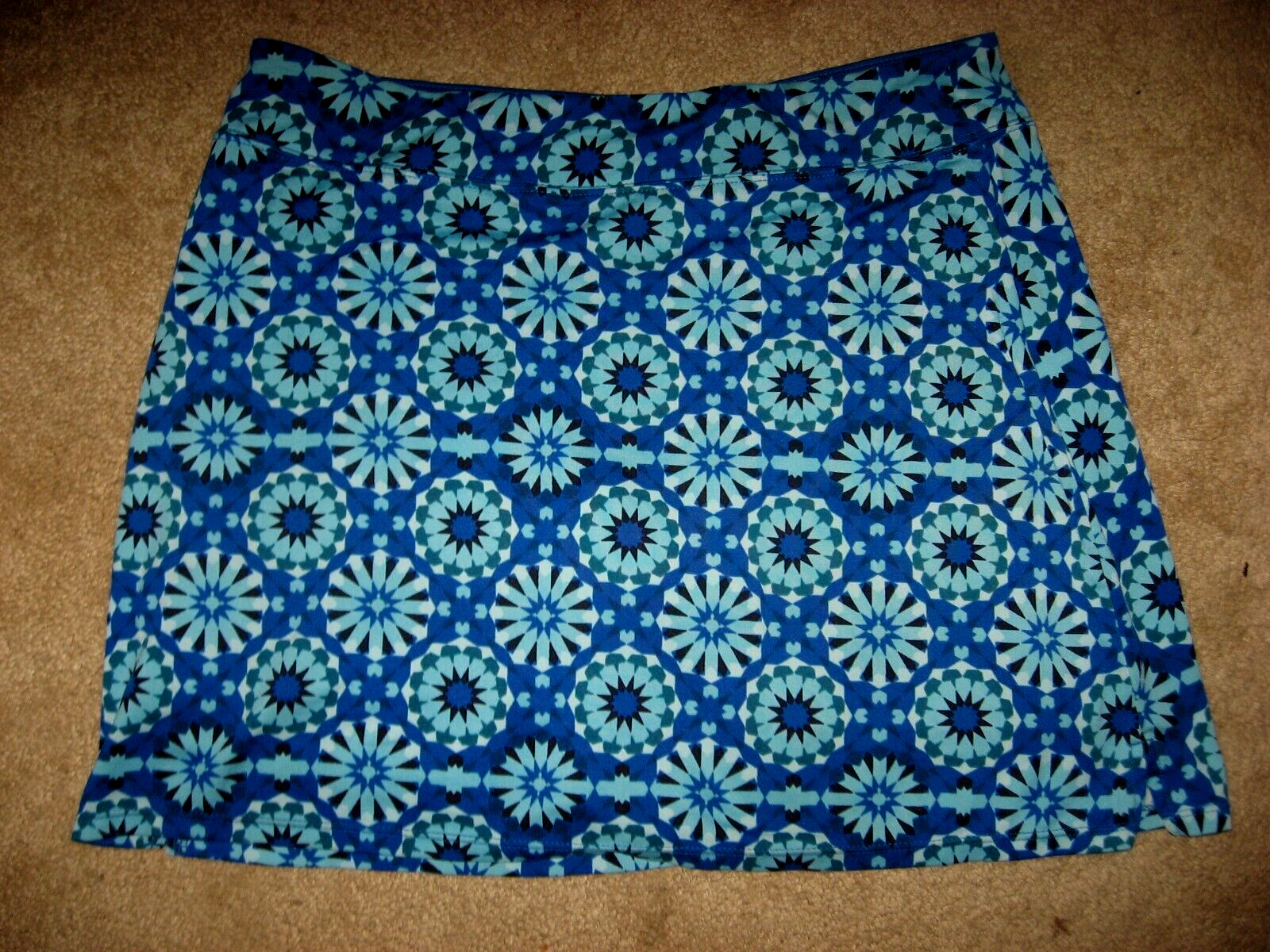 Womens Blue / Teal Patterned TRANQUILITY Stretch … - image 1