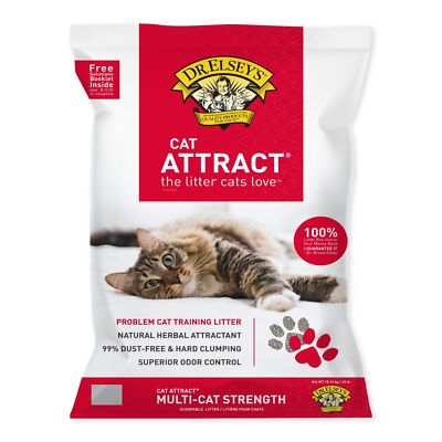 Elsey's Premium Clumping Cat Litter Cat Attract 99% Dust