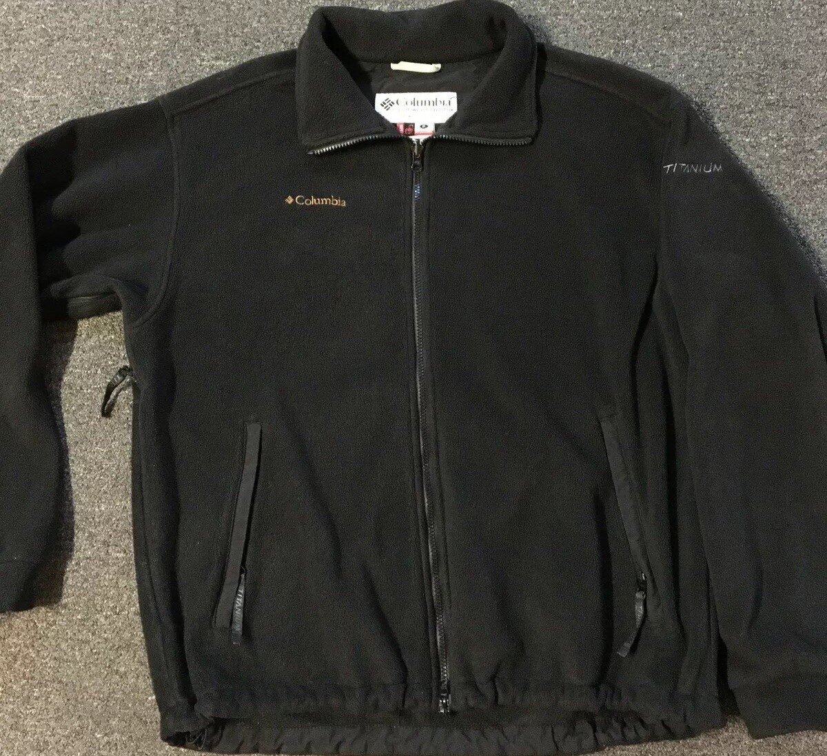 Vtg 90s Columbia Titanium Fleece Jacket XL Outdoors Climbing Vtg 90s Columbia Titanium Fleece Jacket XL Outdoors Climbing
