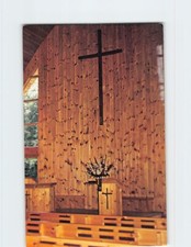 Postcard Interior of the Chapel-by-the-Lake Reformed Church in America NY USA