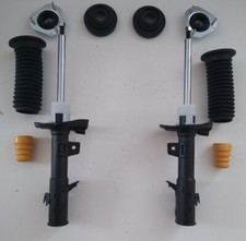 2 Gasdruck Stoßdämpfer Mazda 2 Domlager Staubschutz vorne VA